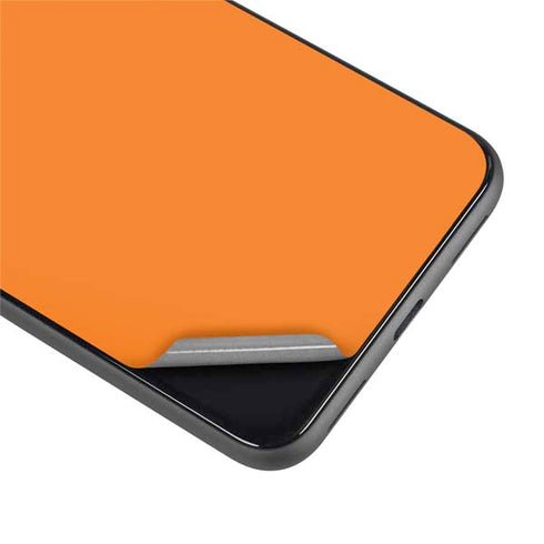 Orange Solid Google Pixel 4 XL Skin